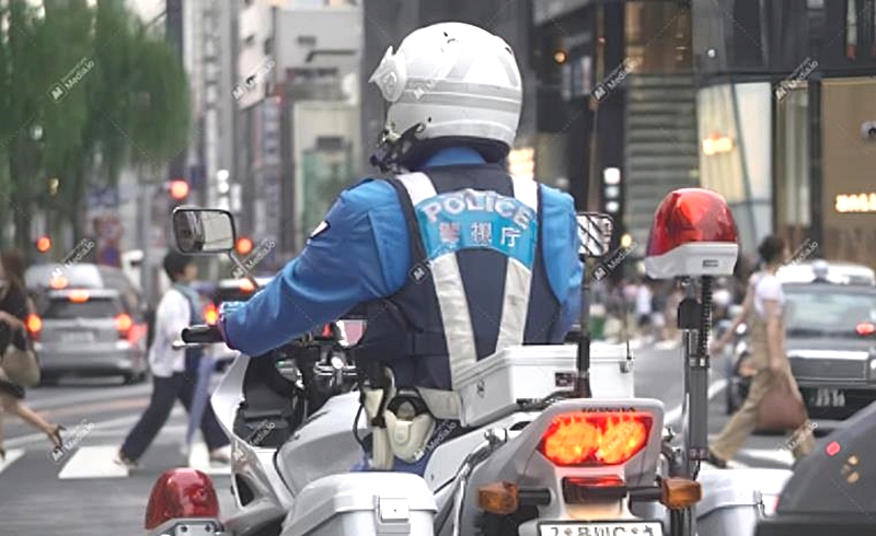 警察官の取り締まり