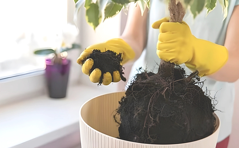 植物を植え付ける