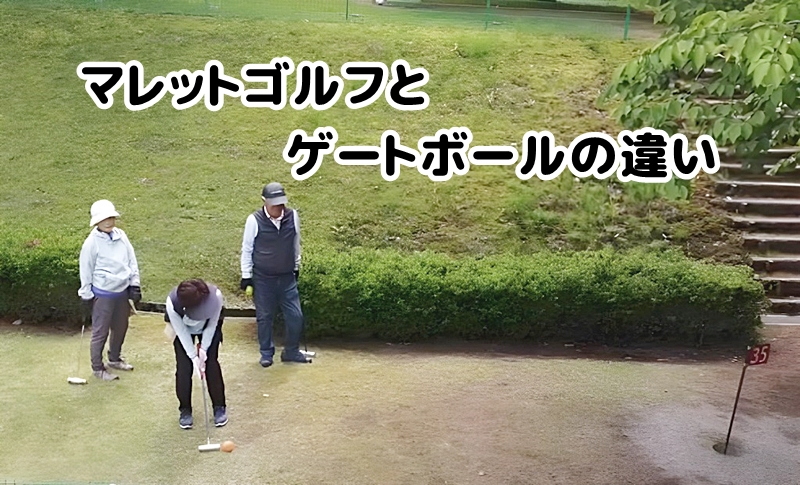 マレットゴルフとゲートボールの違い