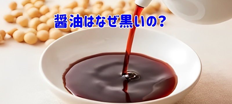 醤油はなぜ黒いの?