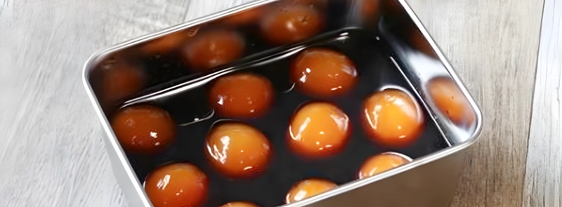 卵黄の醤油漬け
