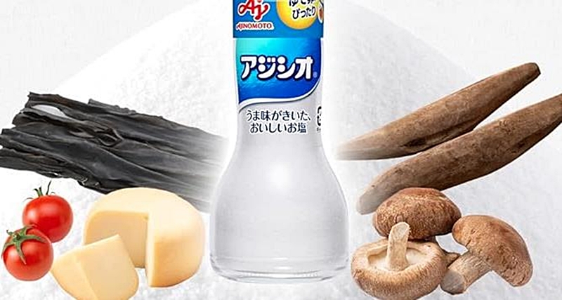 アジシオの主成分は「食塩」と「グルタミン酸ナトリウム」
