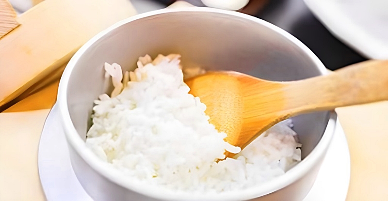 炊きあがったごはん