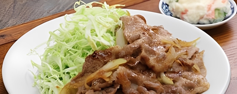 豚肉の和がらし焼き