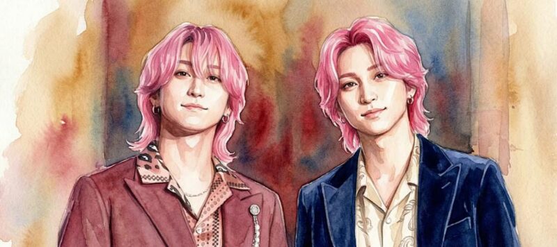 そっくりな兄弟