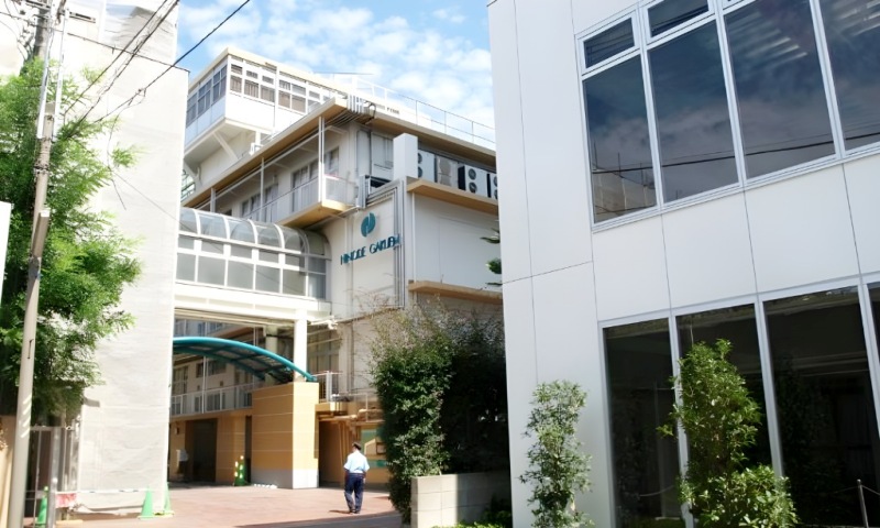 出身高校の目黒日本大学高校の校舎