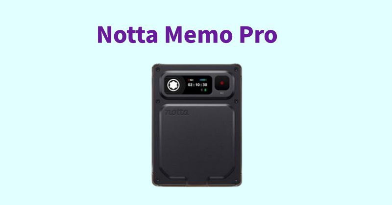 Notta Memo Proの画像